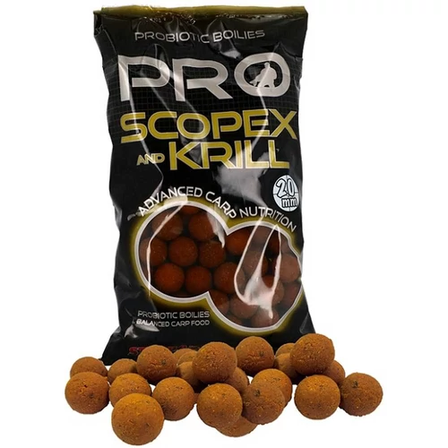 Starbaits Boilies Pro Scopex Krill 800g 30mm