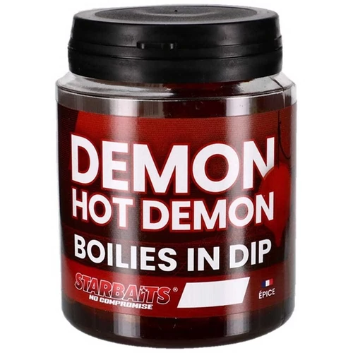 Starbaits Boilies in Dip Hot Demon 150g 24mm