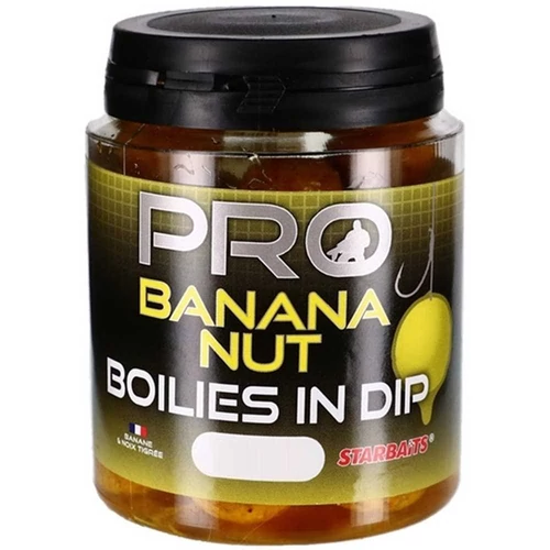 Starbaits Boilies In Dip Pro Banana Nut 150g 20mm