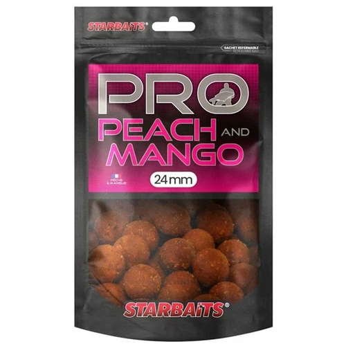 Starbaits Boilies Pro Peach Mango 200g 24mm