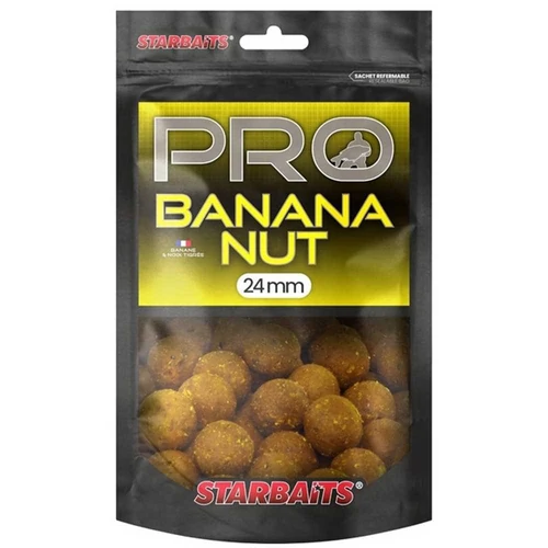 Starbaits Boilies Pro Banana Nut 200g 24mm