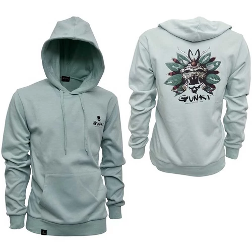 GUNKI Pulóver Chief Green W Hoody 2XL