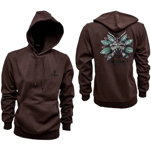 GUNKI Pulóver Chief Brown Hoody L