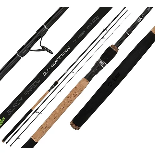 Sensas Black Arrow Slim Competition 13ft 3,9m medium/heavy 2 részes feeder bot