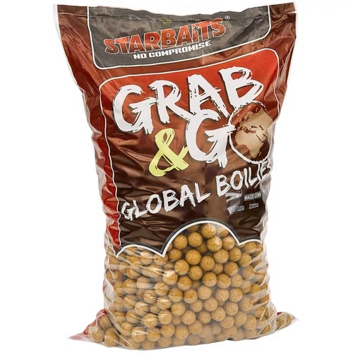 Starbaits Boilies Global Sweet Corn 5kg 14mm