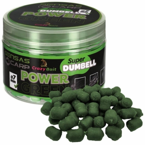 Sensas Dumbell Power Green (fokhagyma) 7mm 80g