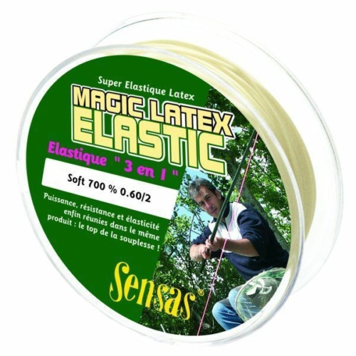 Sensas Magic Latex Elastic - 0,6mm 7m tömör gumi