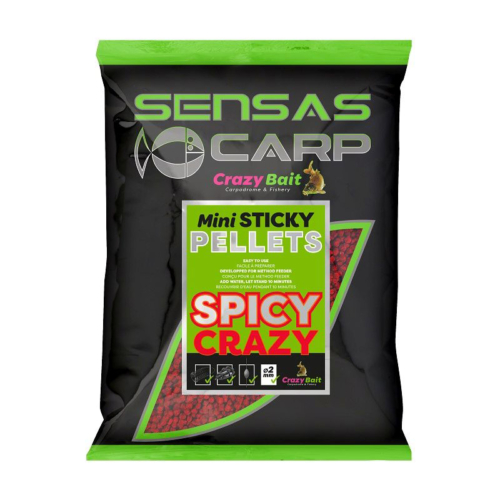 Sensas Mini Sticky Pellet Spicy (fűszer) 700g