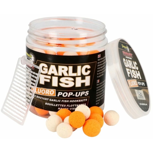 Starbaits Garlic Fish - Concept Fluo Pop Up 80g 14mm