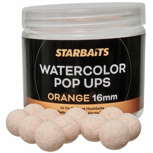 Starbaits Watercolor Pop Ups Orange 12mm 70g