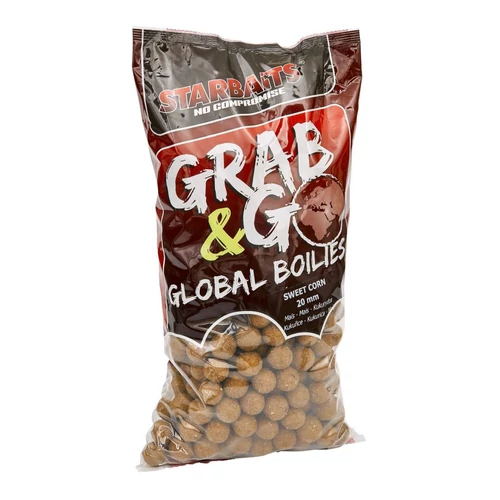 Starbaits Global boilies SWEET CORN (édes kukorica) 14mm 1kg bojli