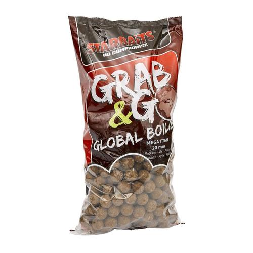 Starbaits Global boilies MEGA FISH (hal) 14mm 1kg bojli