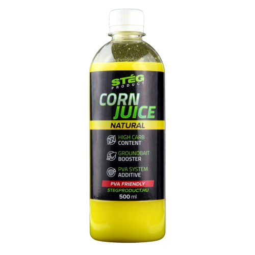Stég Corn Juice Natural 500ml, kukoricakivonat szirup