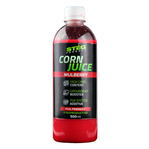 Stég Corn Juice Mulberry 500ml, kukoricakivonat szirup