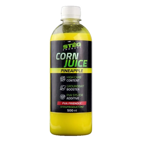 Stég Corn Juice Pineapple 500ml, kukoricakivonat szirup