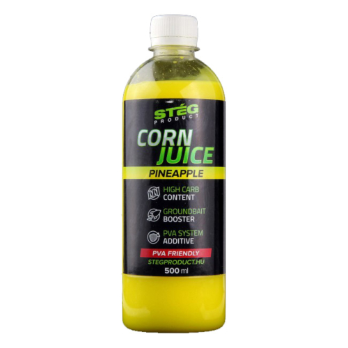 Stég Corn Juice Pineapple 500ml, kukoricakivonat szirup