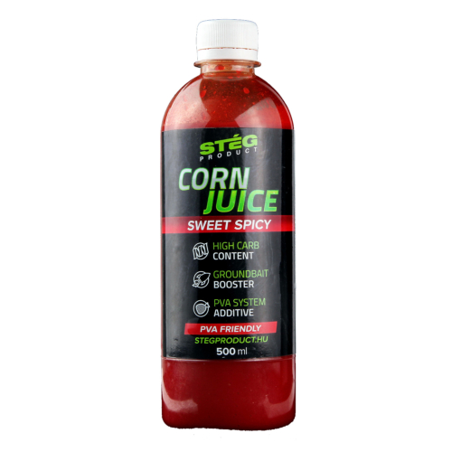 Stég Corn Juice Sweet Spicy 500ml, kukoricakivonat szirup