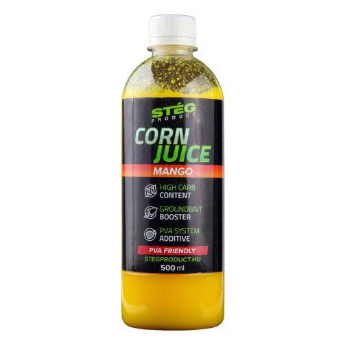 Stég Corn Juice  Mango 500ml, kukoricakivonat szirup