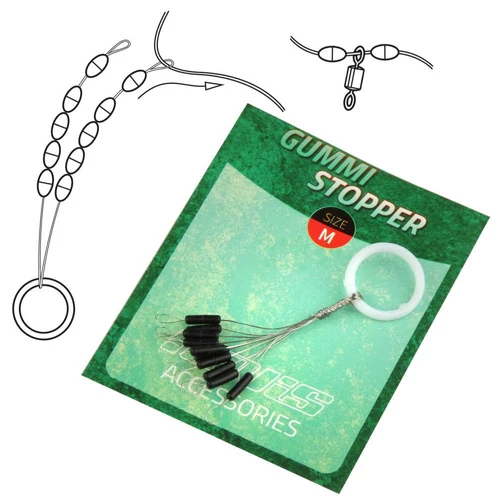 Nevis Gumistopper Fekete S