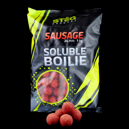 Stég Product Soluble Boilie 20mm Sausage 1kg