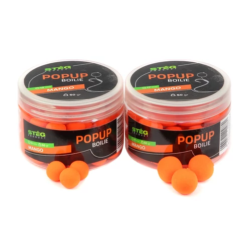 Stég Product Pop Up Boilie 17mm MANGO 50g