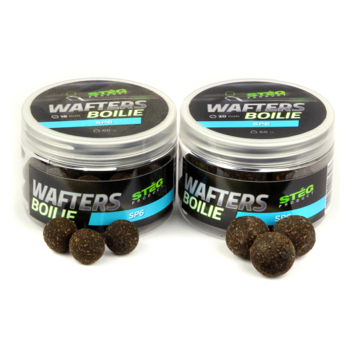 Stég Product  Wafters   Boilie 16mm SP6 60g