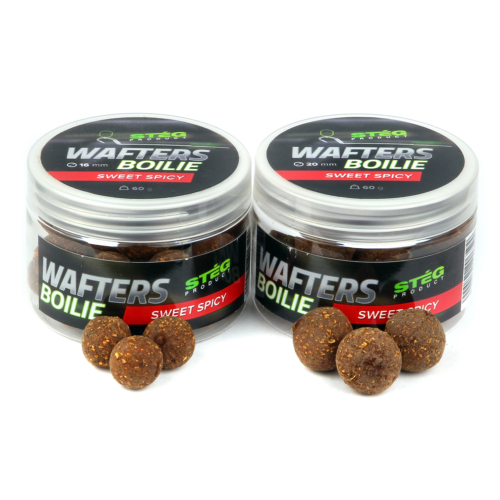 Stég Product  Wafters   Boilie 20mm SWEET SPICY 60g
