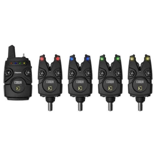 Delphin CODER elektromos kapásjelző szett _x000D_4+1