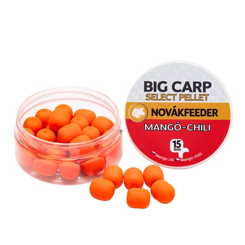 Novák Big Carp Select Pellet 15mm Mangó-Chili