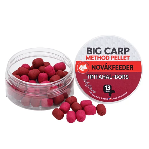 Novák Big Carp Method Pellet 13mm Tintahal-Bors