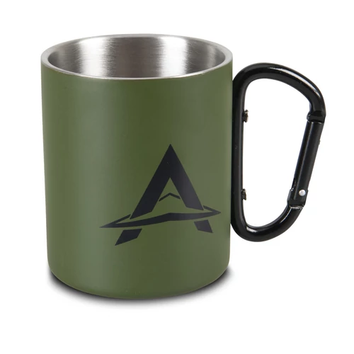 Anaconda Carabiner Mug 300ml Stainless Steel fém kávéscsésze