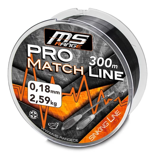 MS Range Pro Matc Line sülyedő monofil zsinór / 0,15mm / 300m / 2,16kg