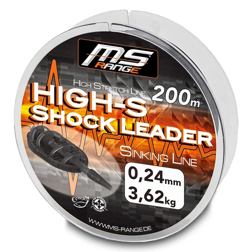 MS Range ig-S monofil süllyedő előke zsinór / 0,32mm / 200m / 6,88kg