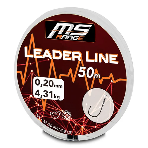 MS Range monofil előkezsinór / 0,10mm / 50m / 1,40kg