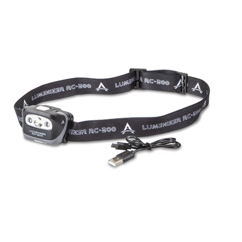 Anaconda Lumenizer RC-200 led fejlámpa / 200lm / esőálló / USB töltés / 1200mAH / max üzemidő 4,5 óra /