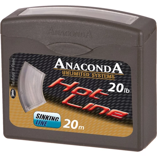 Anaconda Hot Line 30lb fonott előkezsinór / gyorsan sülyedő / extra kopásállóság / 20m
