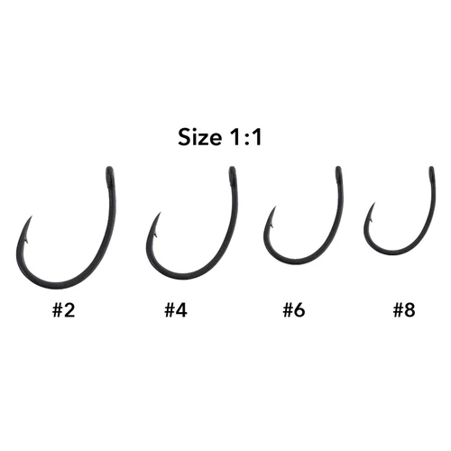 Anaconda Piercer Line Aligner Rig Crank-66 Micro Barb / horog 4 / mikroszakállas / 35lb / 2db