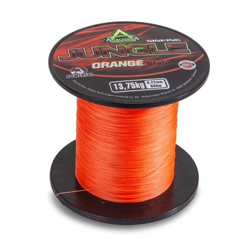 Anaconda Jungle Orange Sűllyedő fonott zsinór 600m
