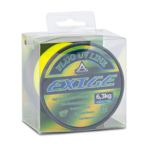 Anaconda Fluo Exige UV Carp Line / 0