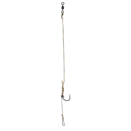 Anaconda Piercer AT Snowman Combi Chod Rig MB előkötött horog, bevonatos zsinór 30lb / 15cm / 2db