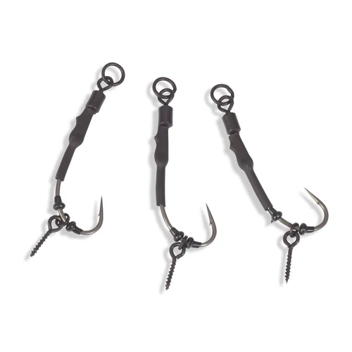 Anaconda Piercer Ronnie Rig Curve Shank Micro Barb szerelt pontyozó horog 8