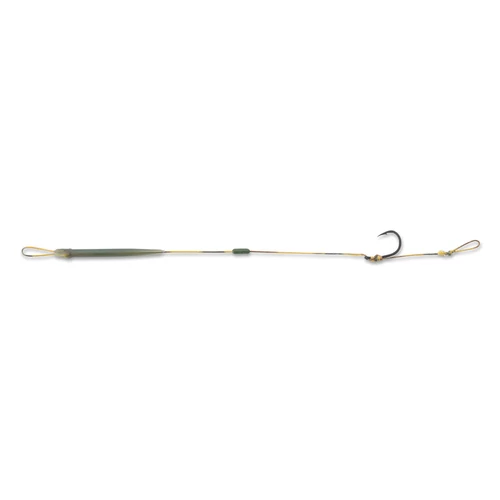 Anaconda Quick Change Snowman B-988 Wide Gape Rig előkötött horog / horog 2 / mikroszakállas / 35lb / 3db