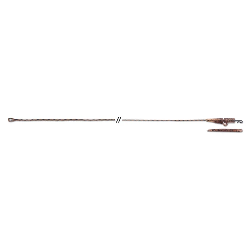 Anaconda Jungle Quick Change Safety Clip Leadcore Leaders / Brown / 50lb / 80cm / 3db