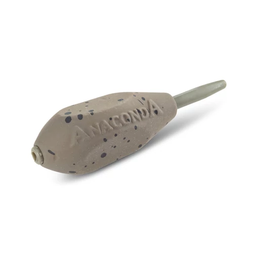 Anaconda Inline Pear Bomb gumírozott felületű ólom
