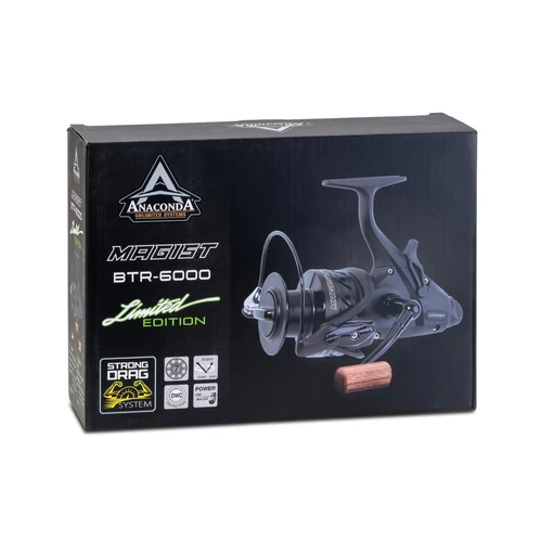 Anaconda Magist BTR-6000 BlackBox Limited Edition nyeletőfékes horgászorsó prémium hordtáskában / 2db