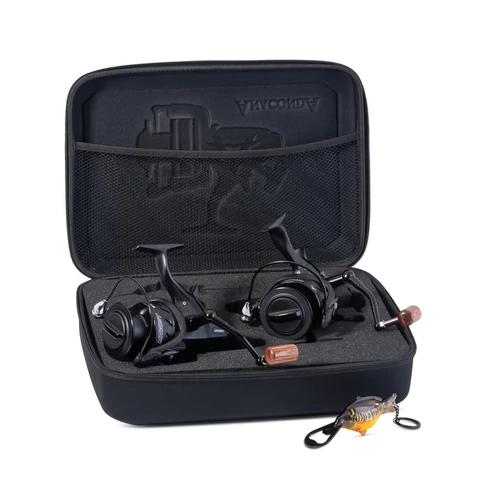 Anaconda Magist BTR-6000 BlackBox Limited Edition nyeletőfékes horgászorsó prémium hordtáskában / 2db