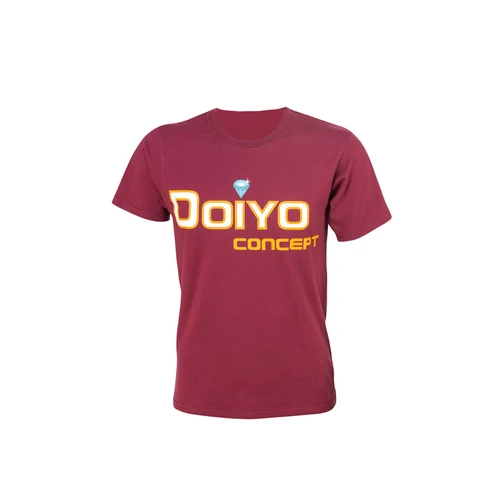 Doiyo T-Shirt Logo bordeaux Gr. L