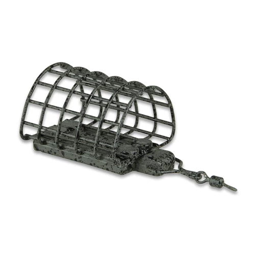 MS Range feeder etetőkosár rozsdamentes acél / zöld / 32X24X32mm