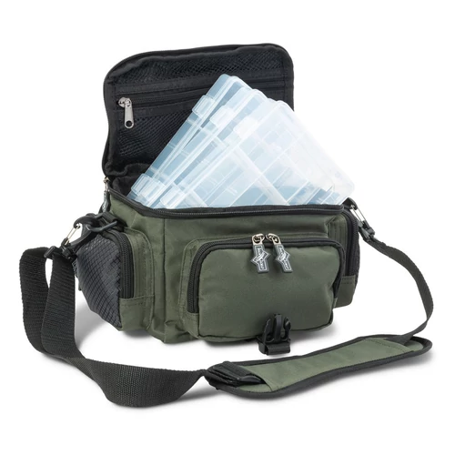 Iron Claw Buddy Bag NX pergető táska / + 3 doboz / 30X16X18cm