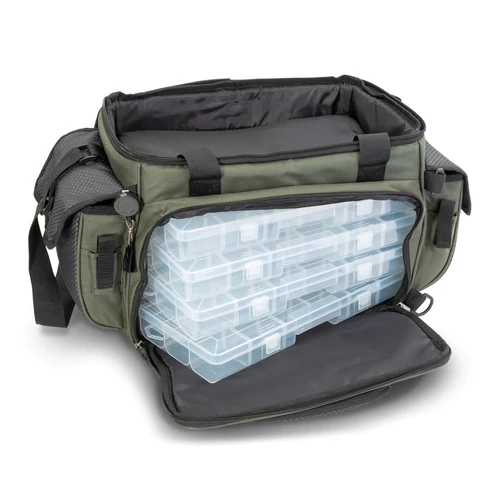 Iron Claw Easy Gear Bag L NX pergető táska / + 4 doboz/ 52X34X31cm